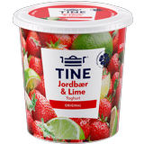 TINE® Yoghurt Jordbær/lime 850 g 