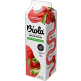 Biola® Jordbær & Rabarbra UTEN 