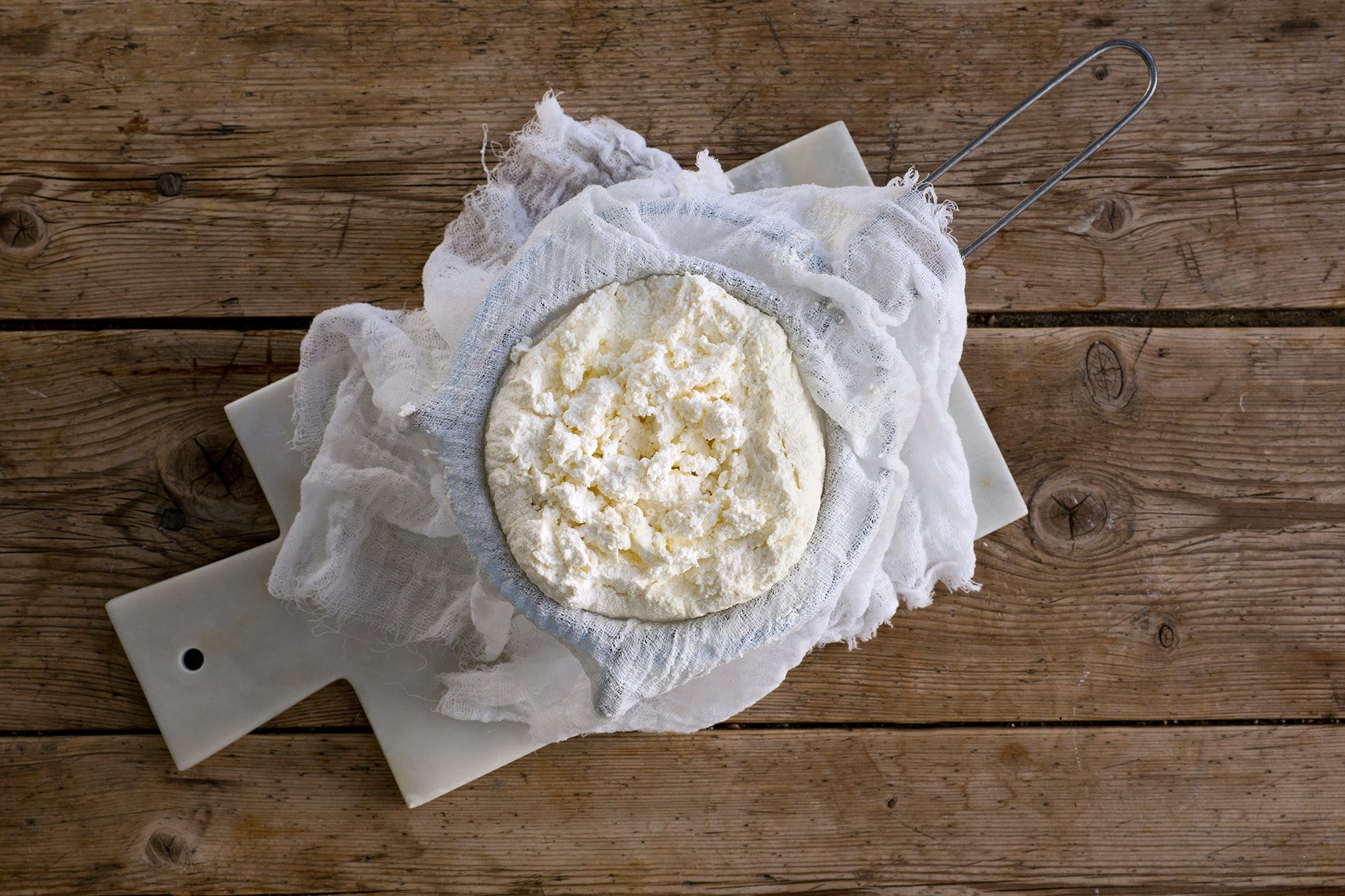 Trinn 5 - Lag din egen ost av kefir