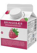 Drikkeyoghurt med bringebærsmak (BIOLA)