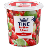 TINE® Yoghurt Jordbær/lime 850 g