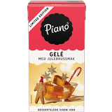 Piano gele med julebrusmak