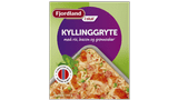 Kylling og ris med bacon og grønnsaker