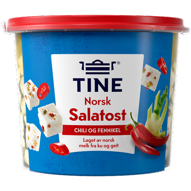 TINE® Norsk Salatost Chili&Fennikel