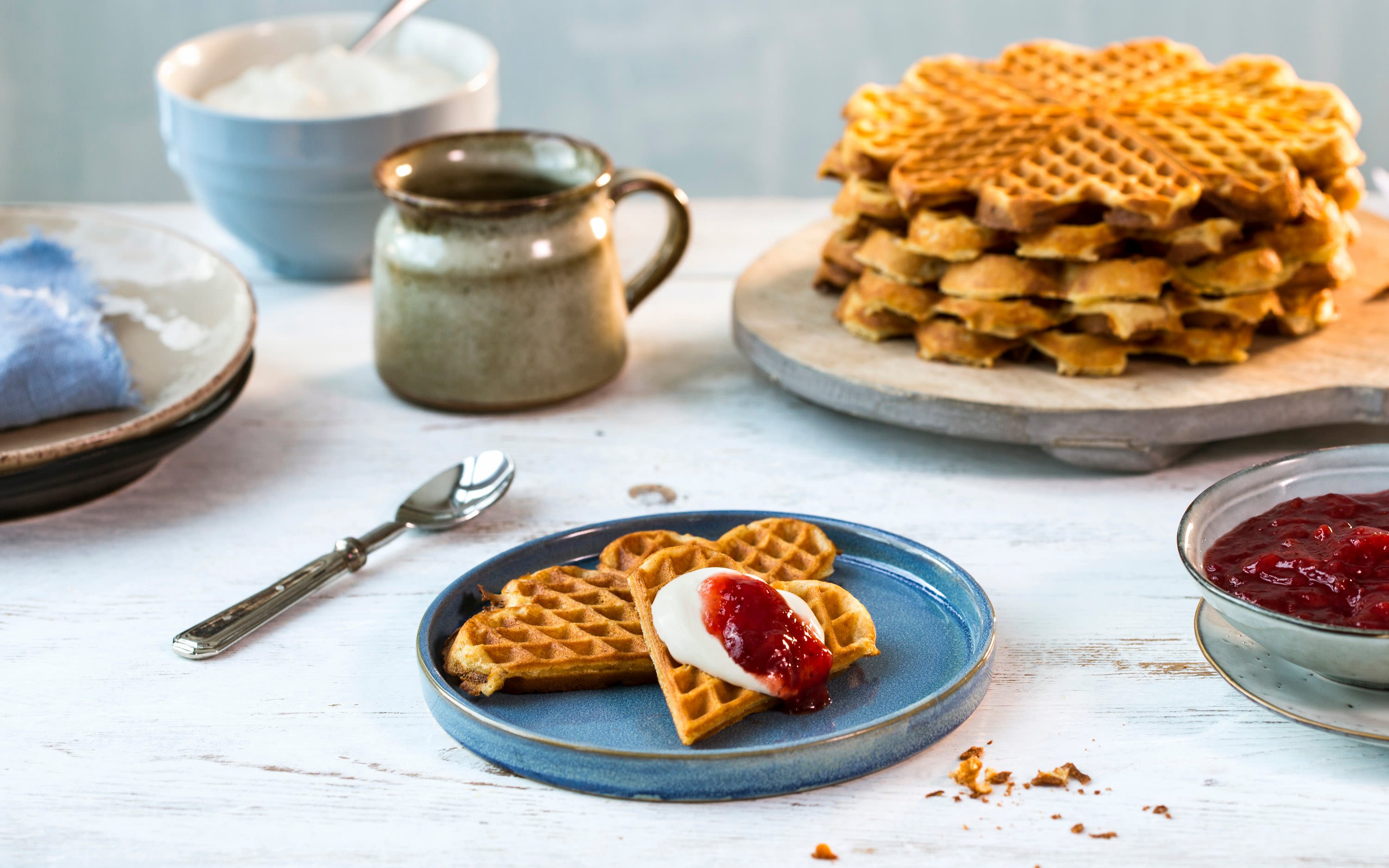 Verdens Beste Vafler Oppskrift Fra Tine Kjokken