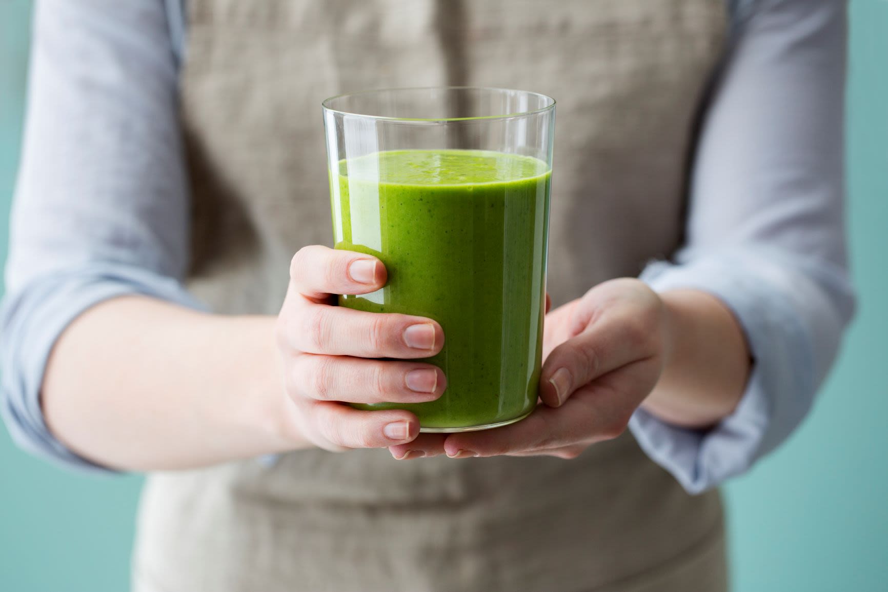 Grønn smoothie med spinat og Gryr® Havredrikk