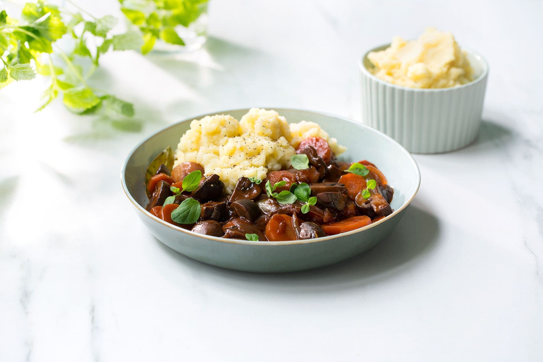 Vegansk soppgryte