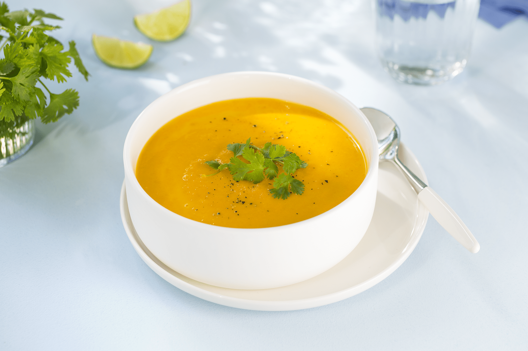 Gulrotsuppe med ingefær