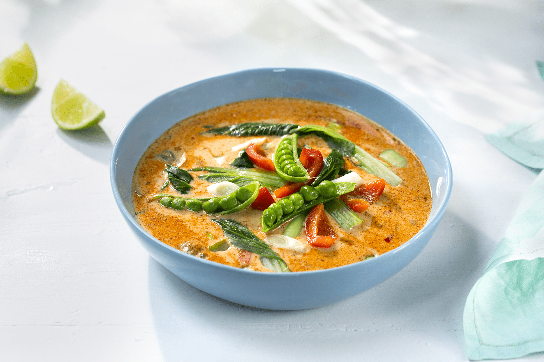 Asiatisk currysuppe