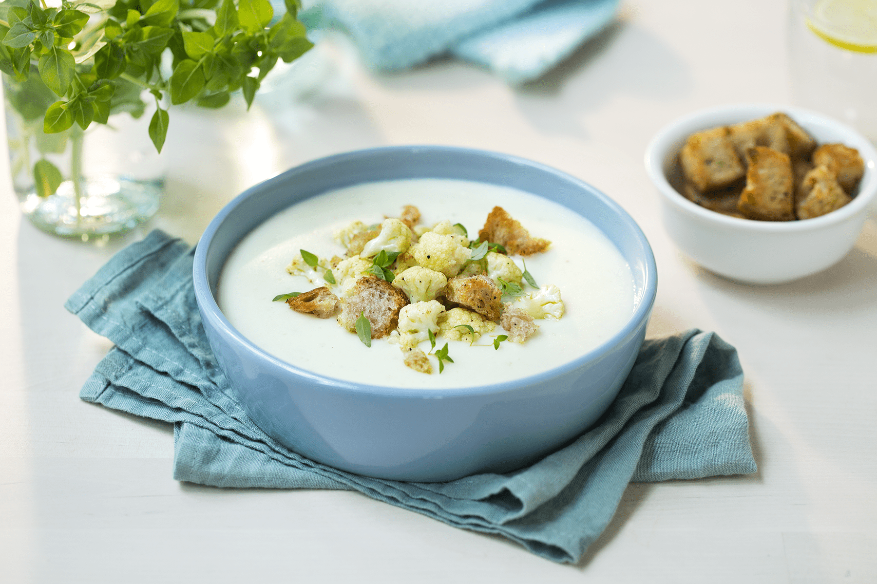 Blomkålsuppe uten melk