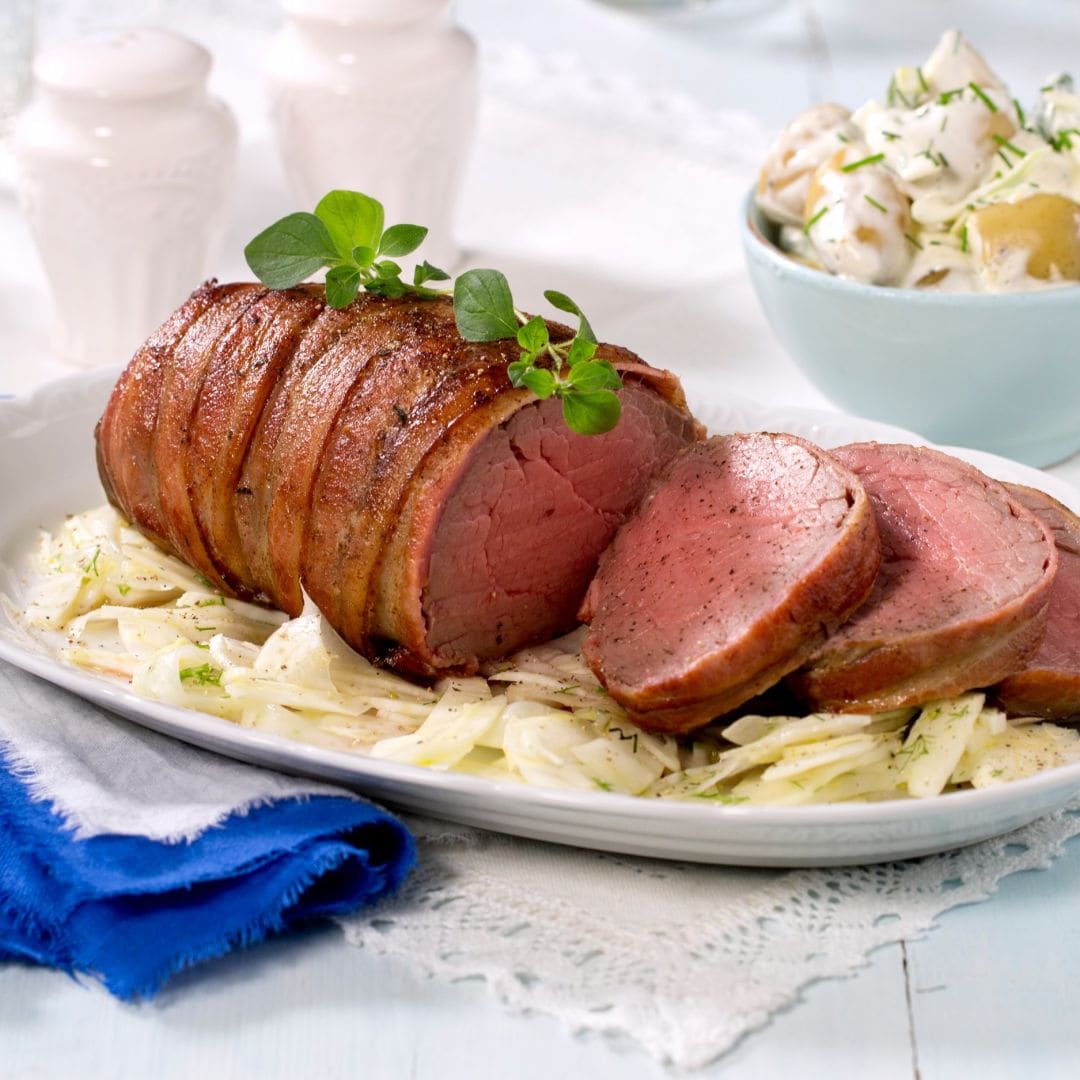 Helstekt Ytrefilet Med Deilig Sjampinjongsaus Det Glade Kjokken