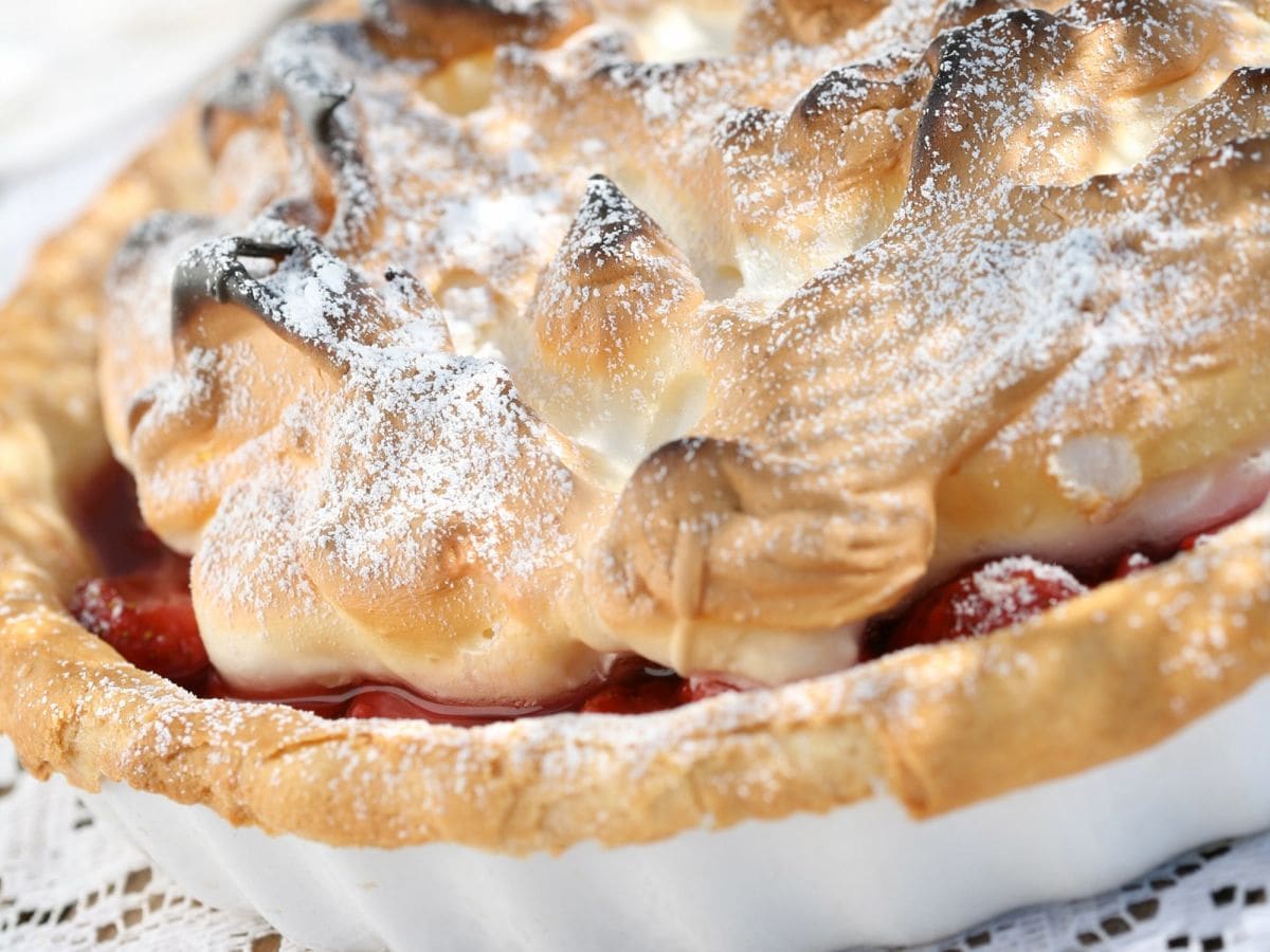 Jordbærmarengspai
