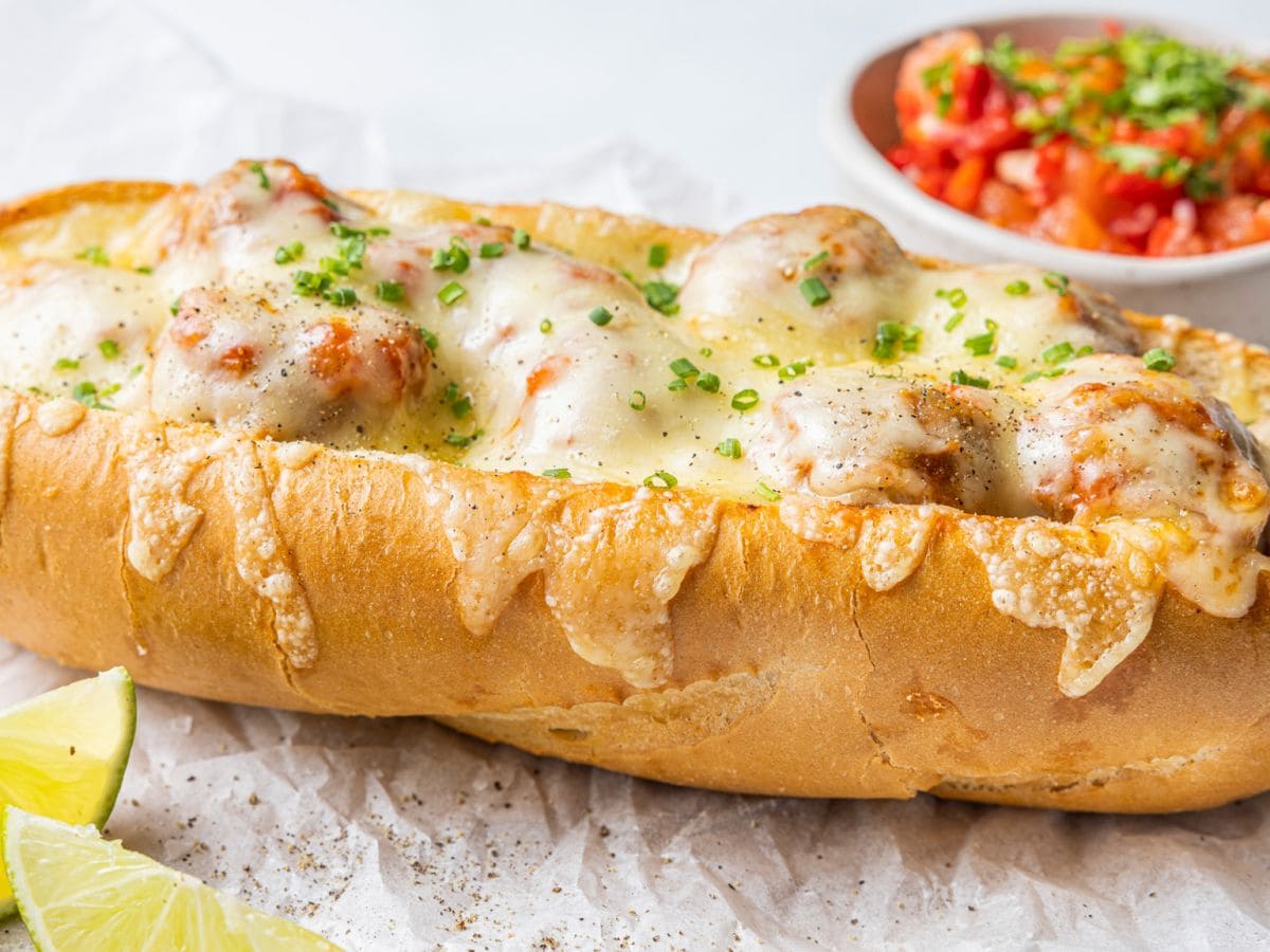 «Meatball melt» med Norvegia®
