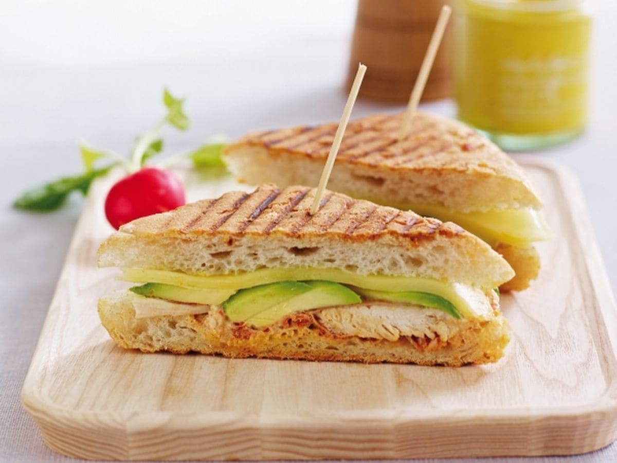 Grillet Norvegiasandwich
