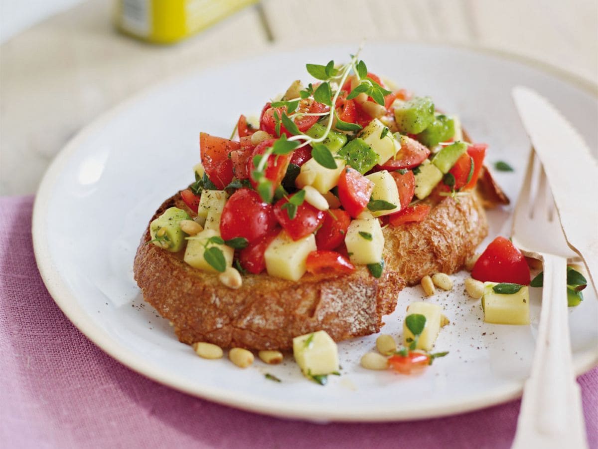 Bruschetta med Norvegia