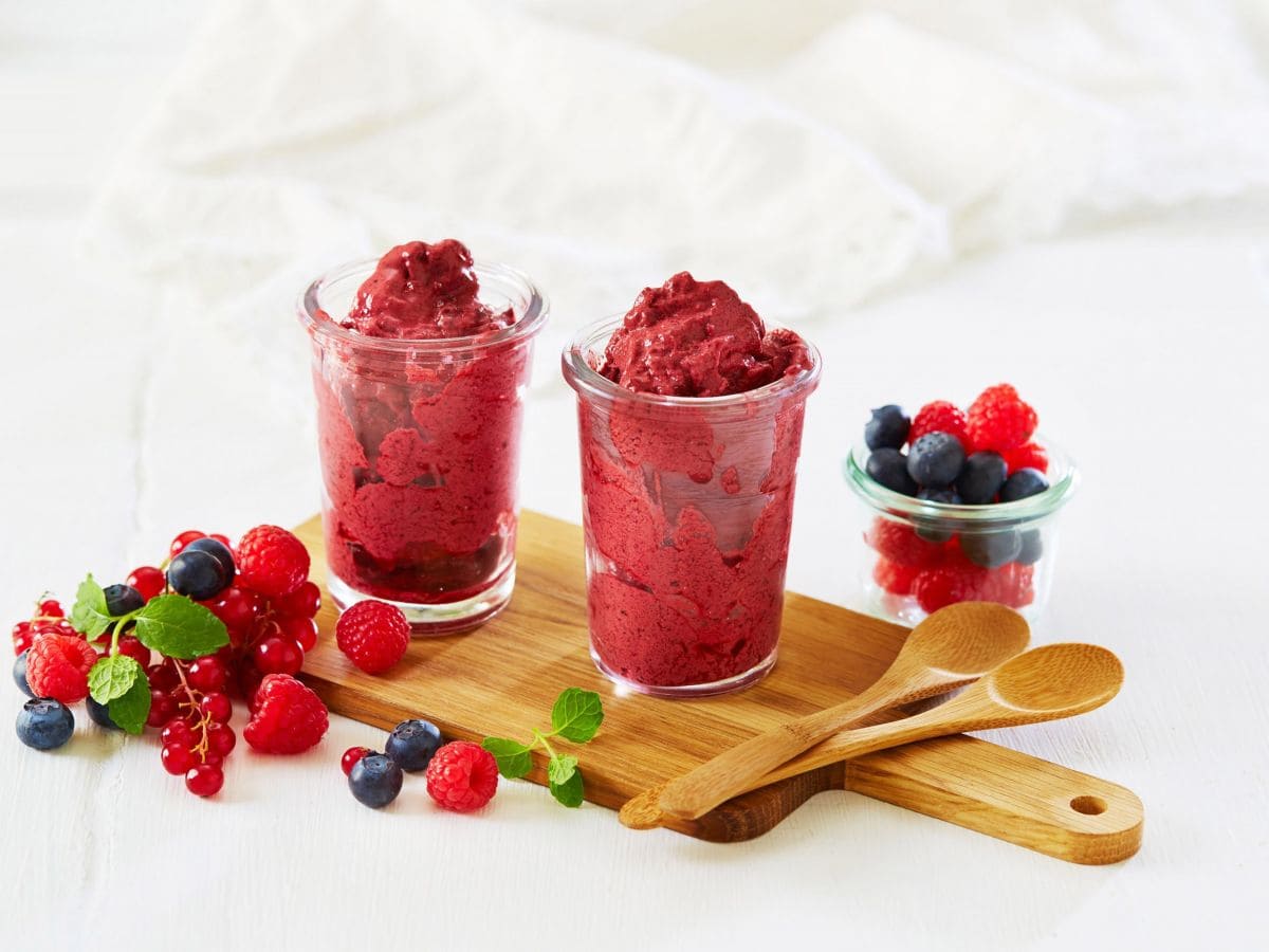 Frozen yoghurt
