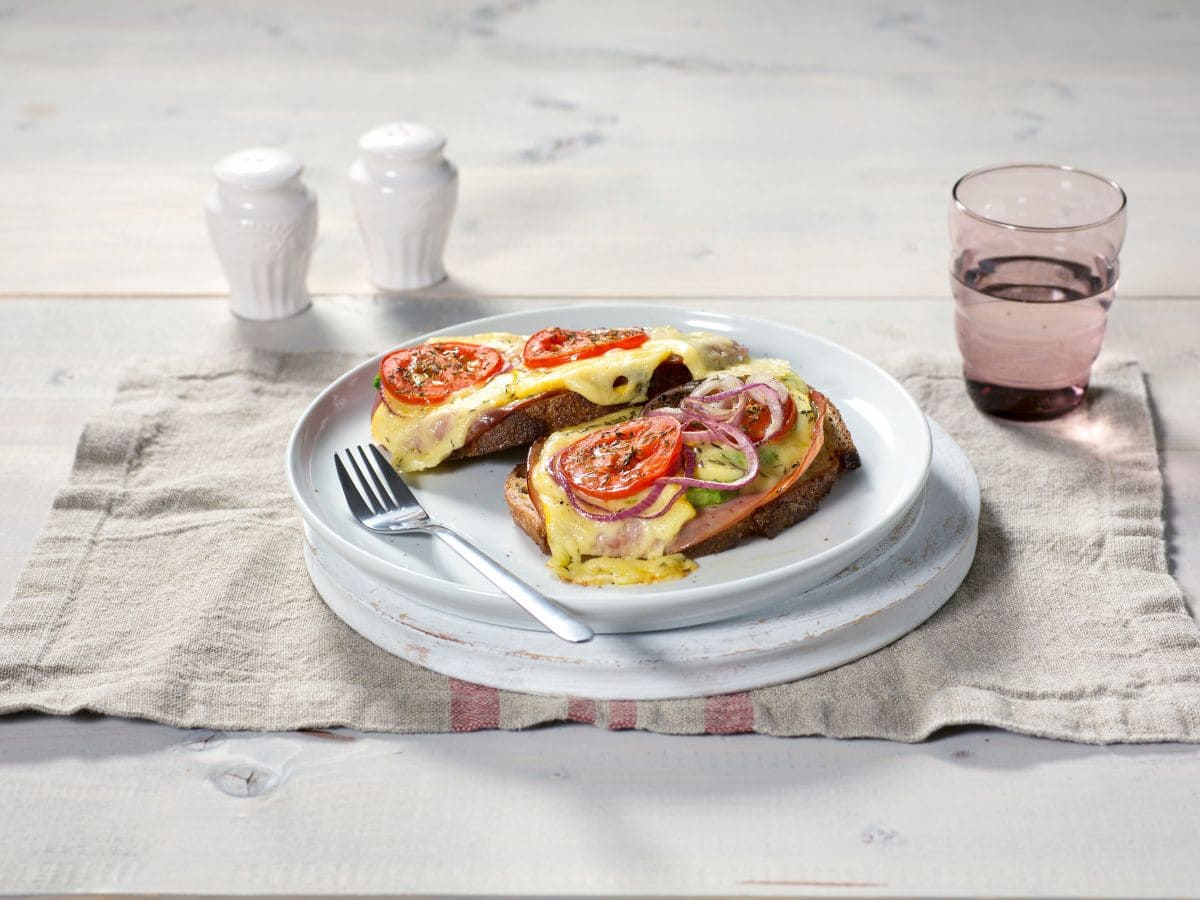 Klassisk ostesmørbrød