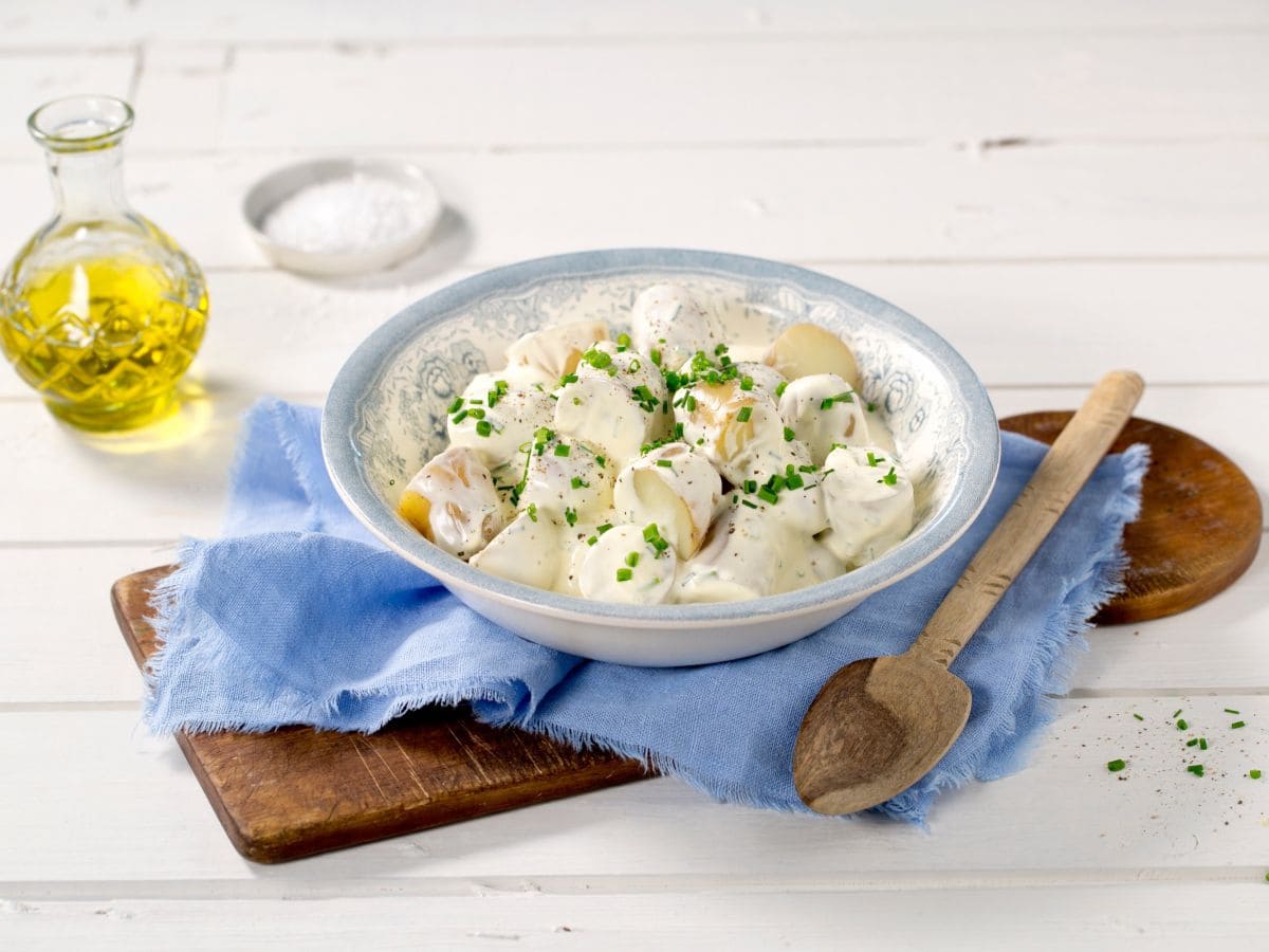 Potetsalat med rømme