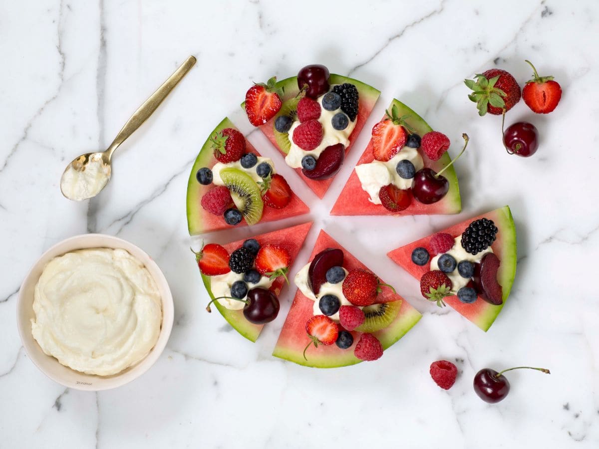 Vannmelonpizza