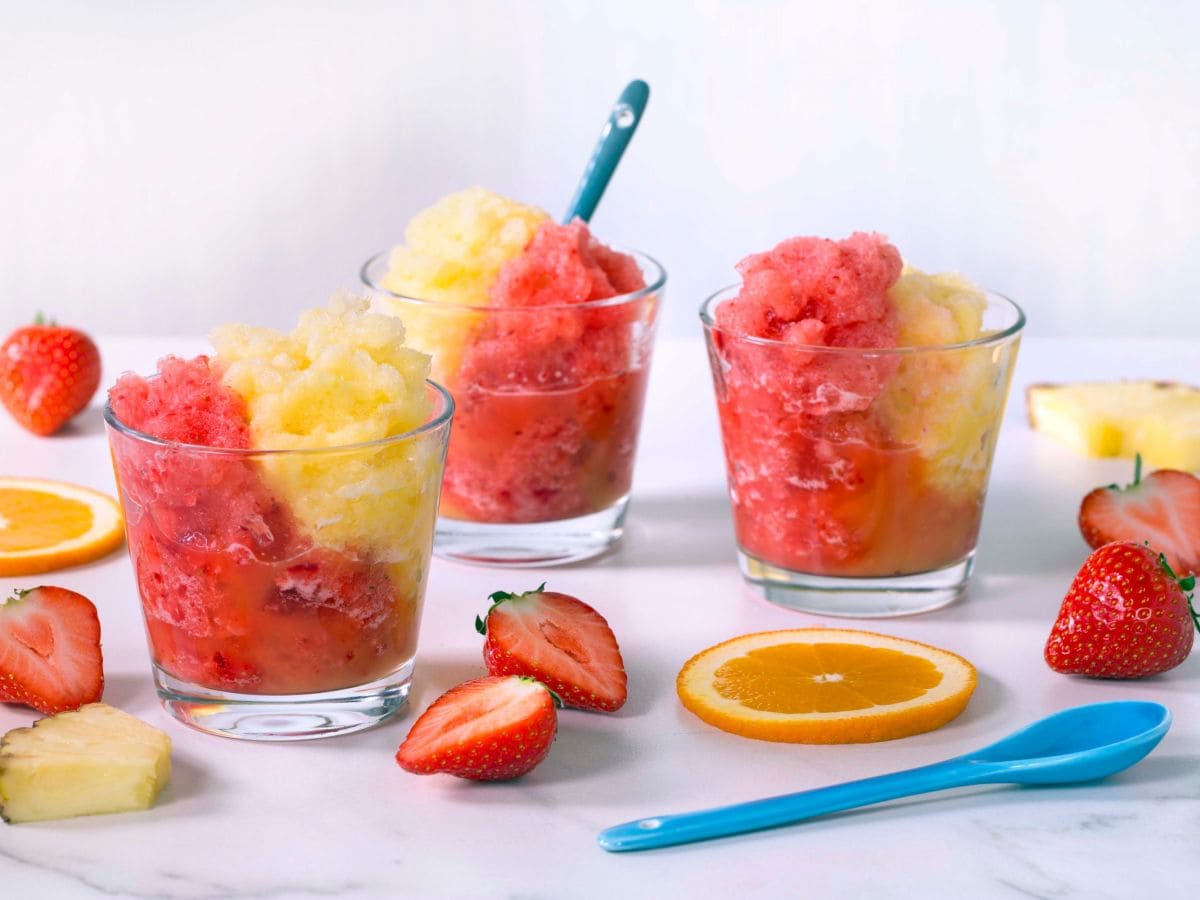 Slush med to farger