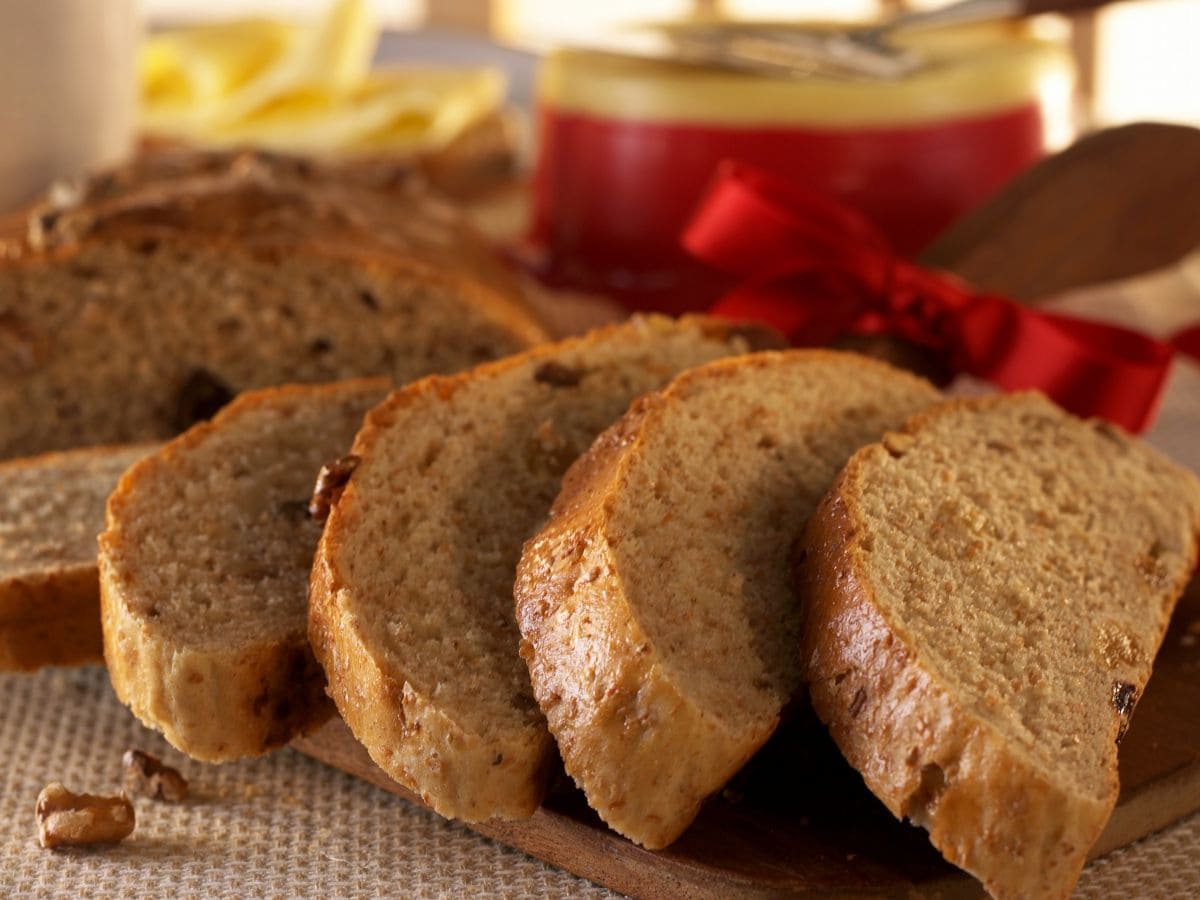 Fikenbrød med valnøtter