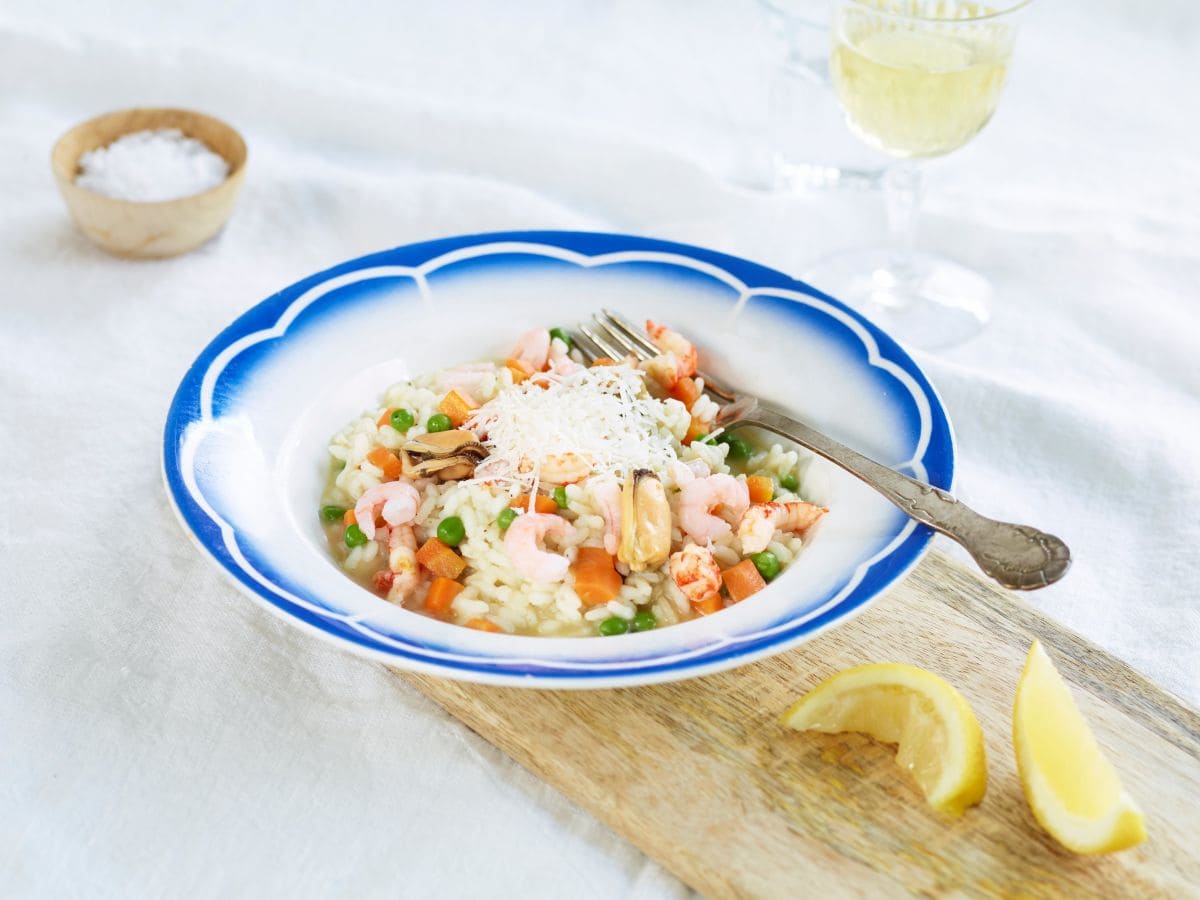 Skalldyrrisotto