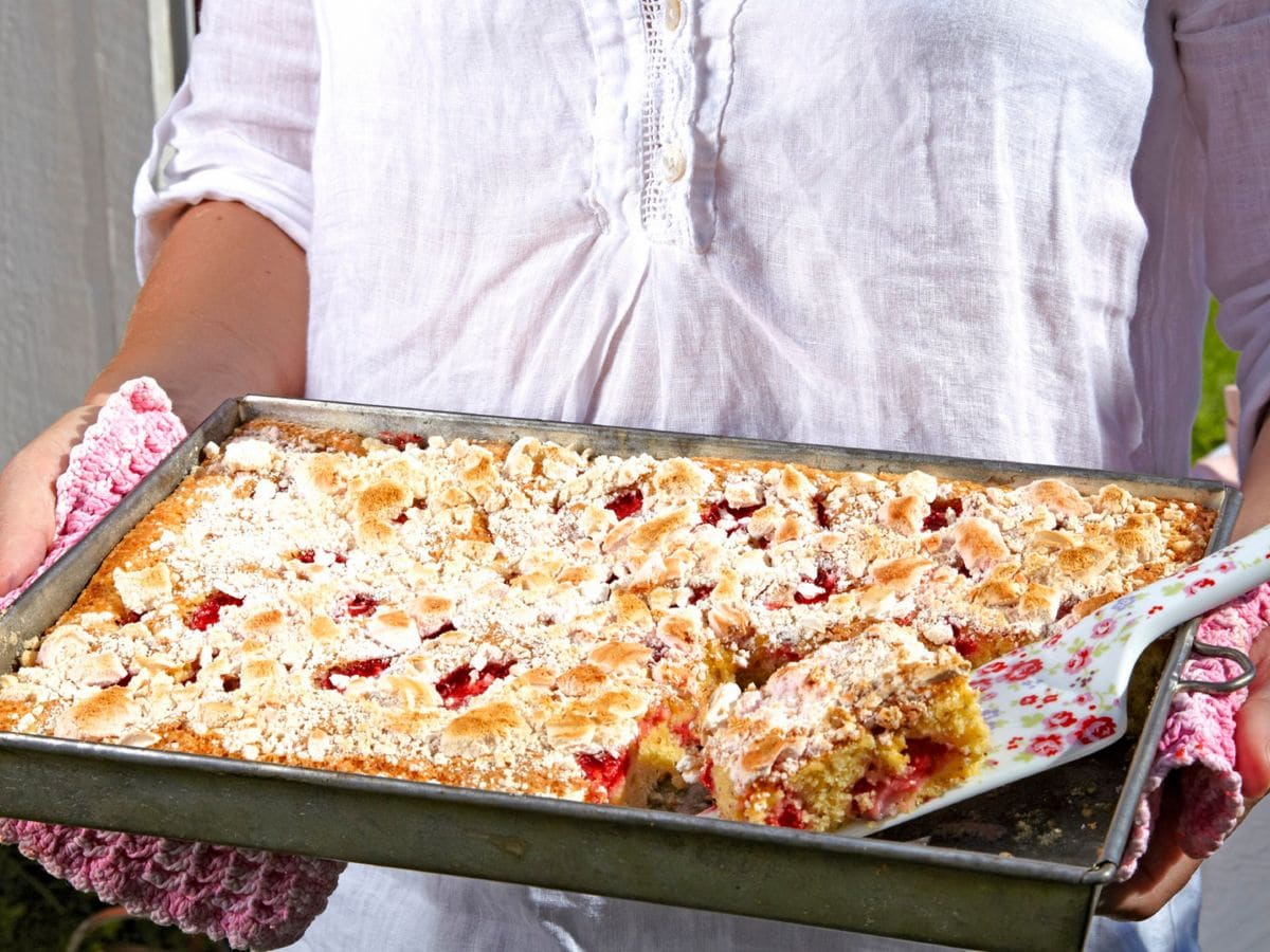 Marengskake i langpanne
