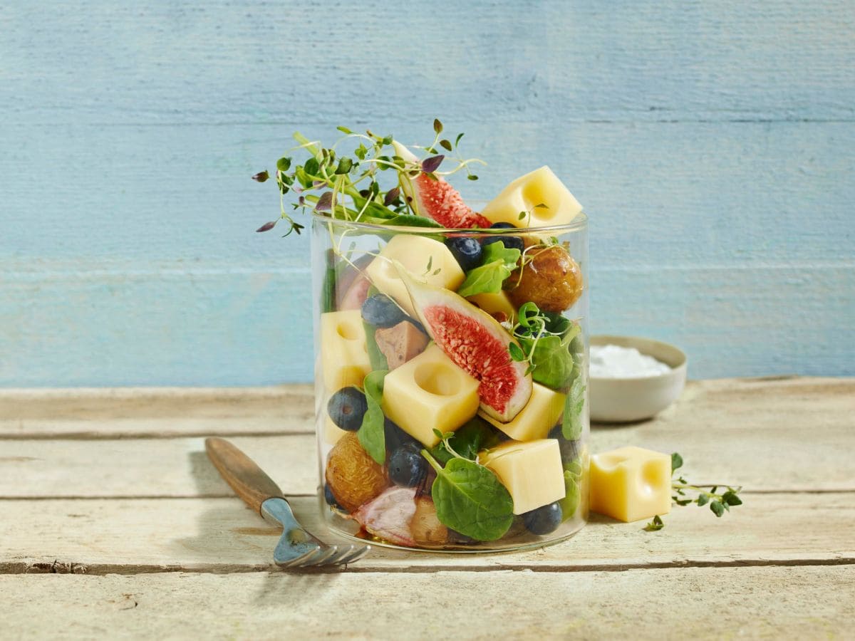 Lun fikensalat med Jarlsberg®