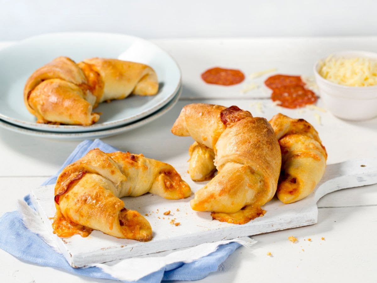 Pizzahorn med pepperoni
