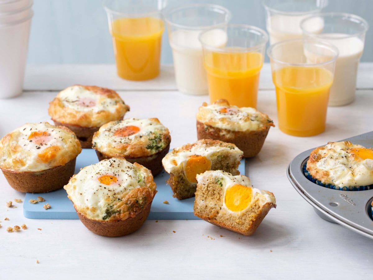 Fiberrike eggemuffins