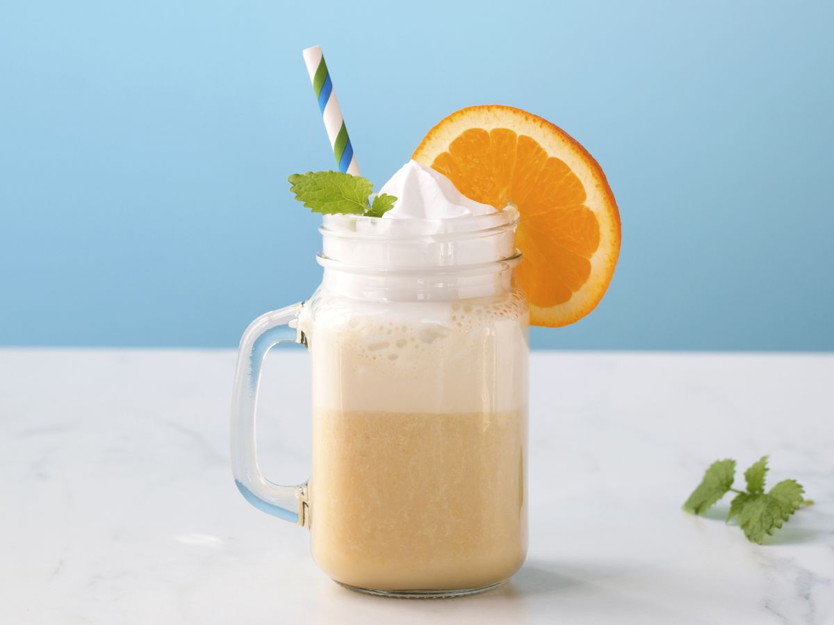 Laktosefri milkshake med banan