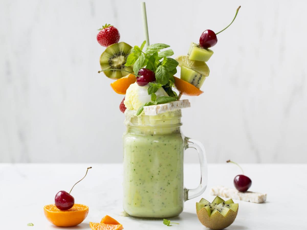 Freakshake med mynte og avokado