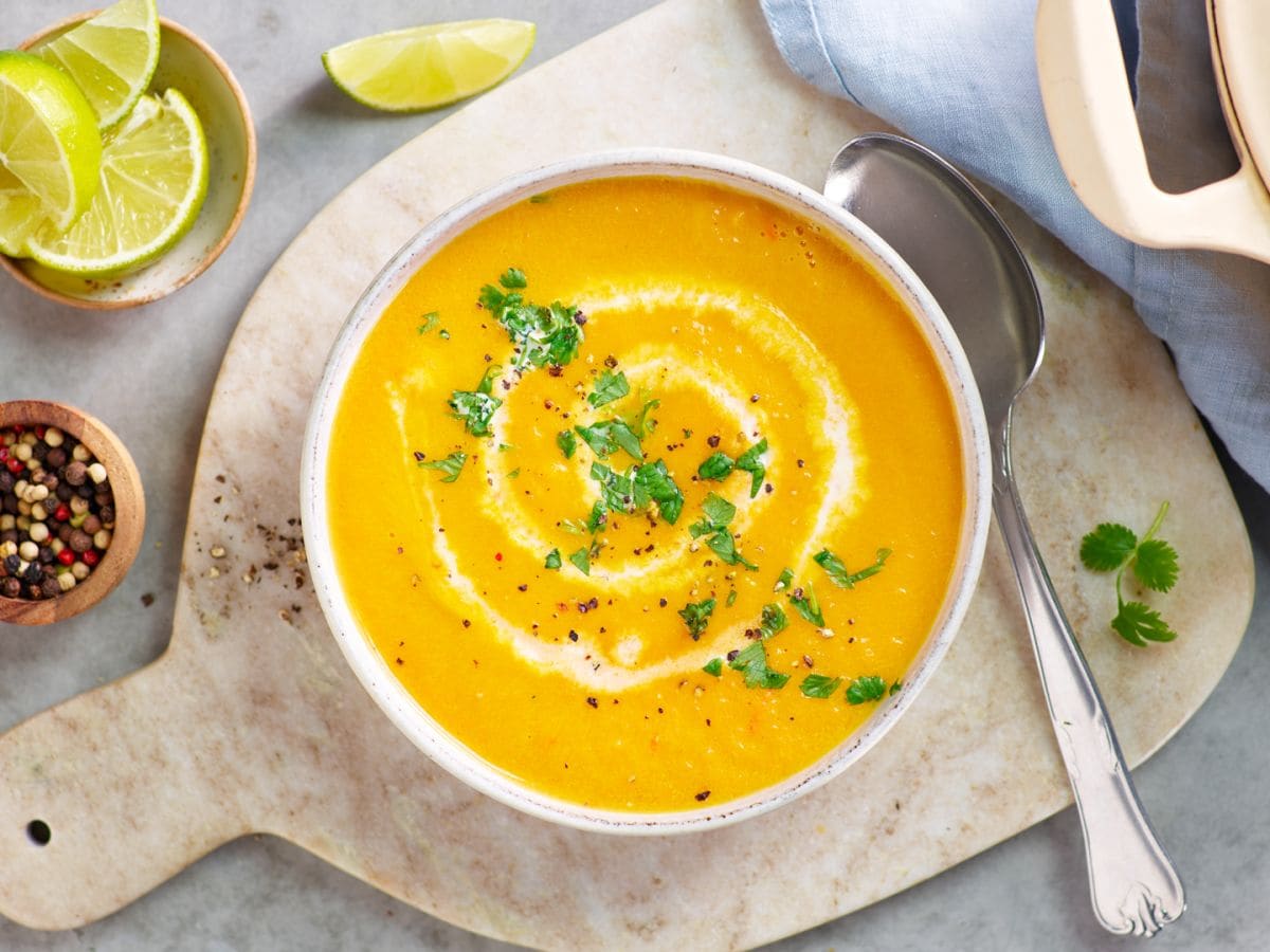 Gulrotsuppe med lime