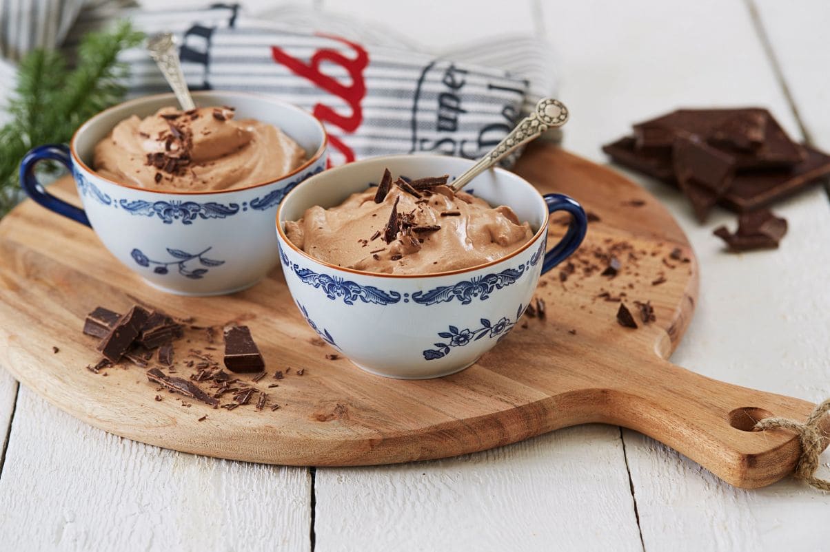 Sjokolademousse med appelsin