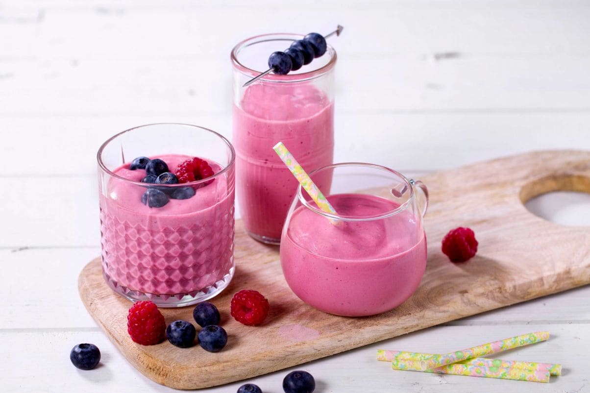 Smoothie med Cottage Cheese