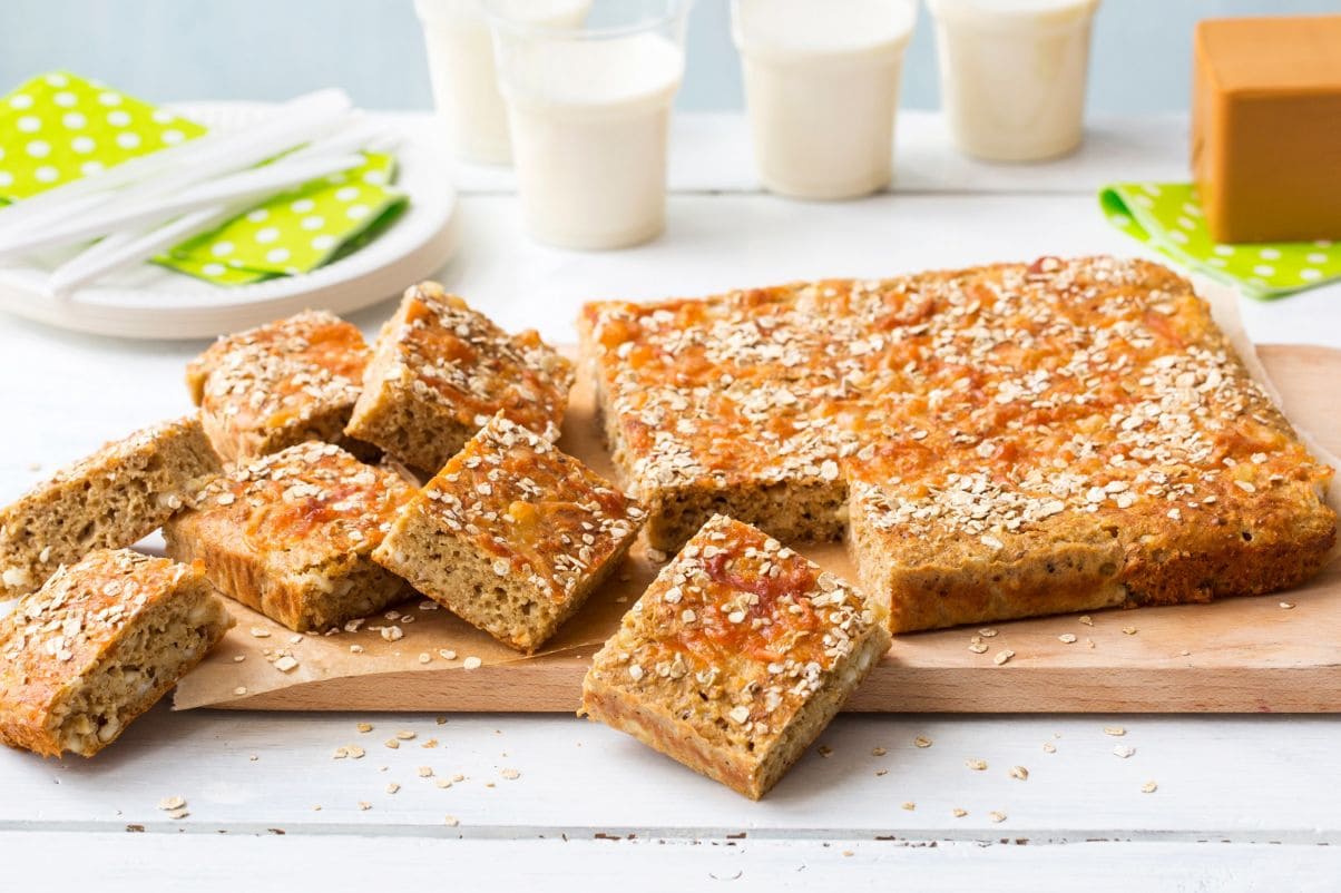 Proteinbriks med havregryn