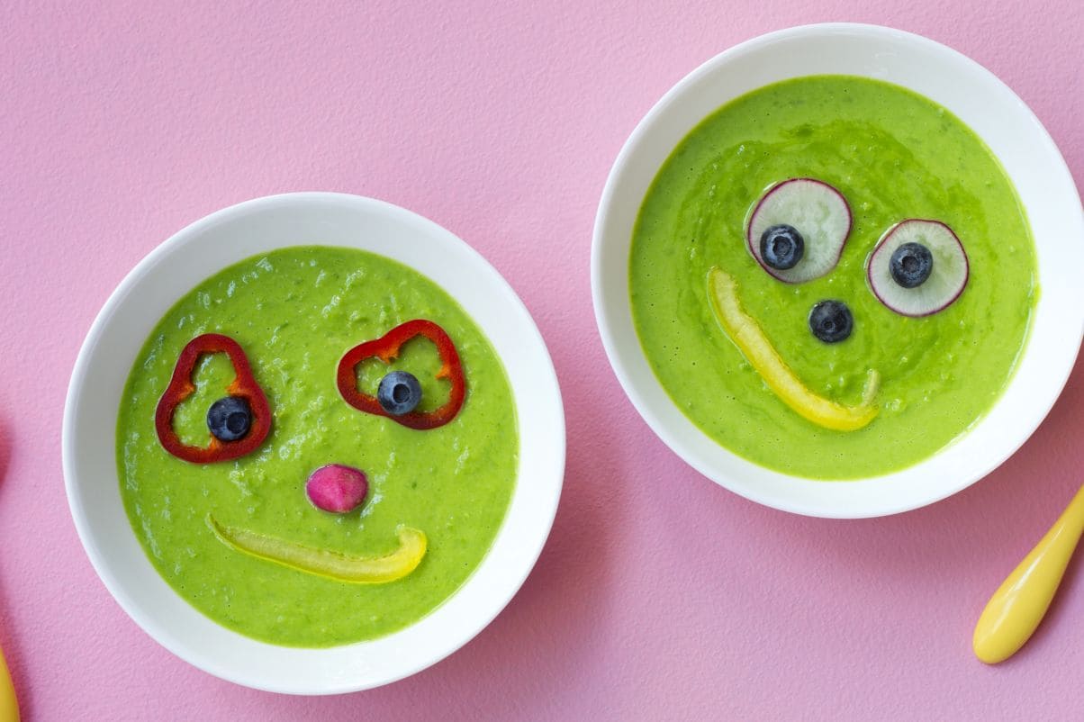 Grønn ertesuppe