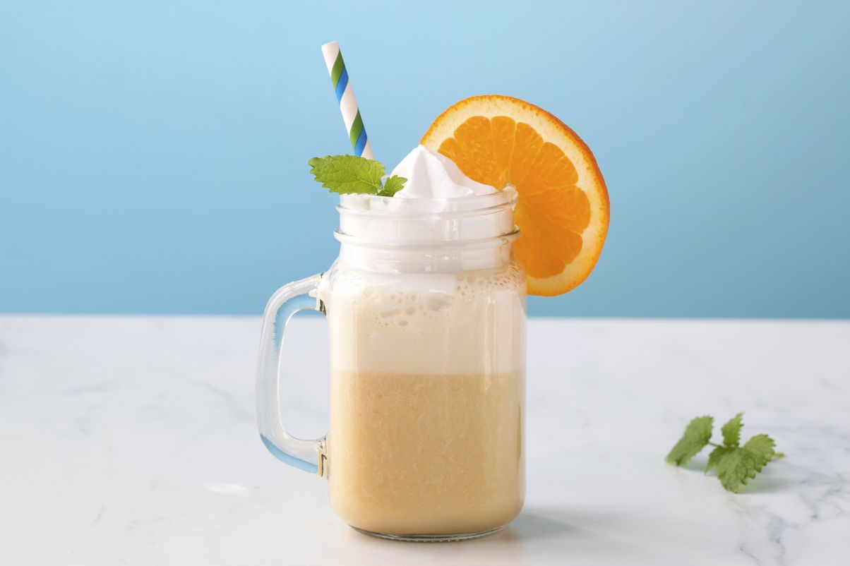 Laktosefri milkshake med banan