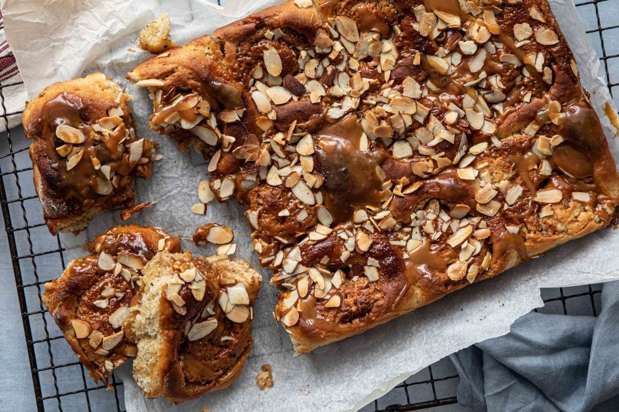 Kanelsnurrer med brunostkaramell