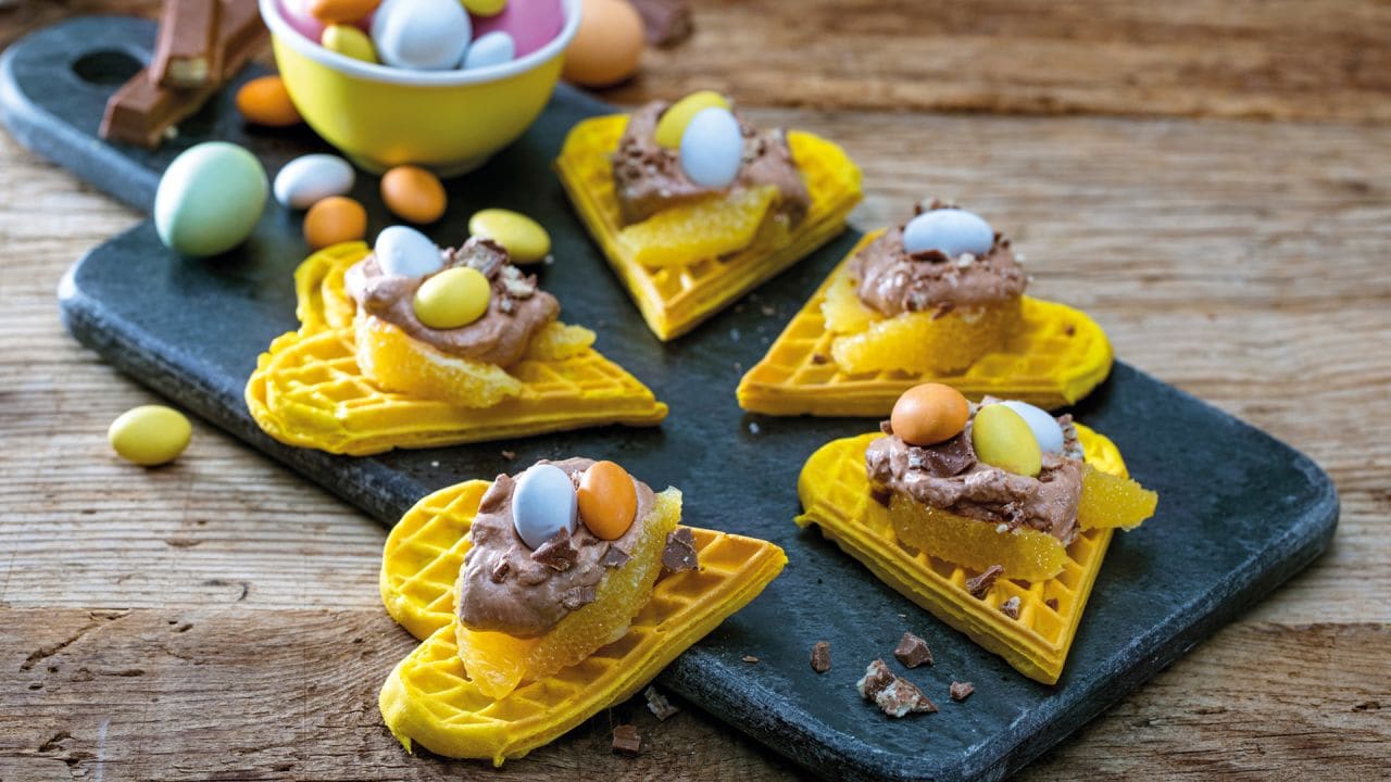 Vafler Med Tilbehør