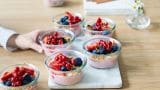 Yoghurt-bowl med skogsbær
