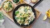 Kremet pasta med sitron