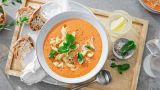 Tomatsuppe med pasta