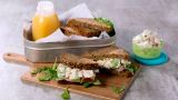 Sandwich med kylling- og avokadosalat