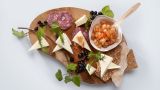 Kvitlin med eplechutney eller solbærchutney