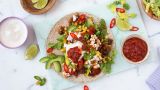 Cottage cheese-taco