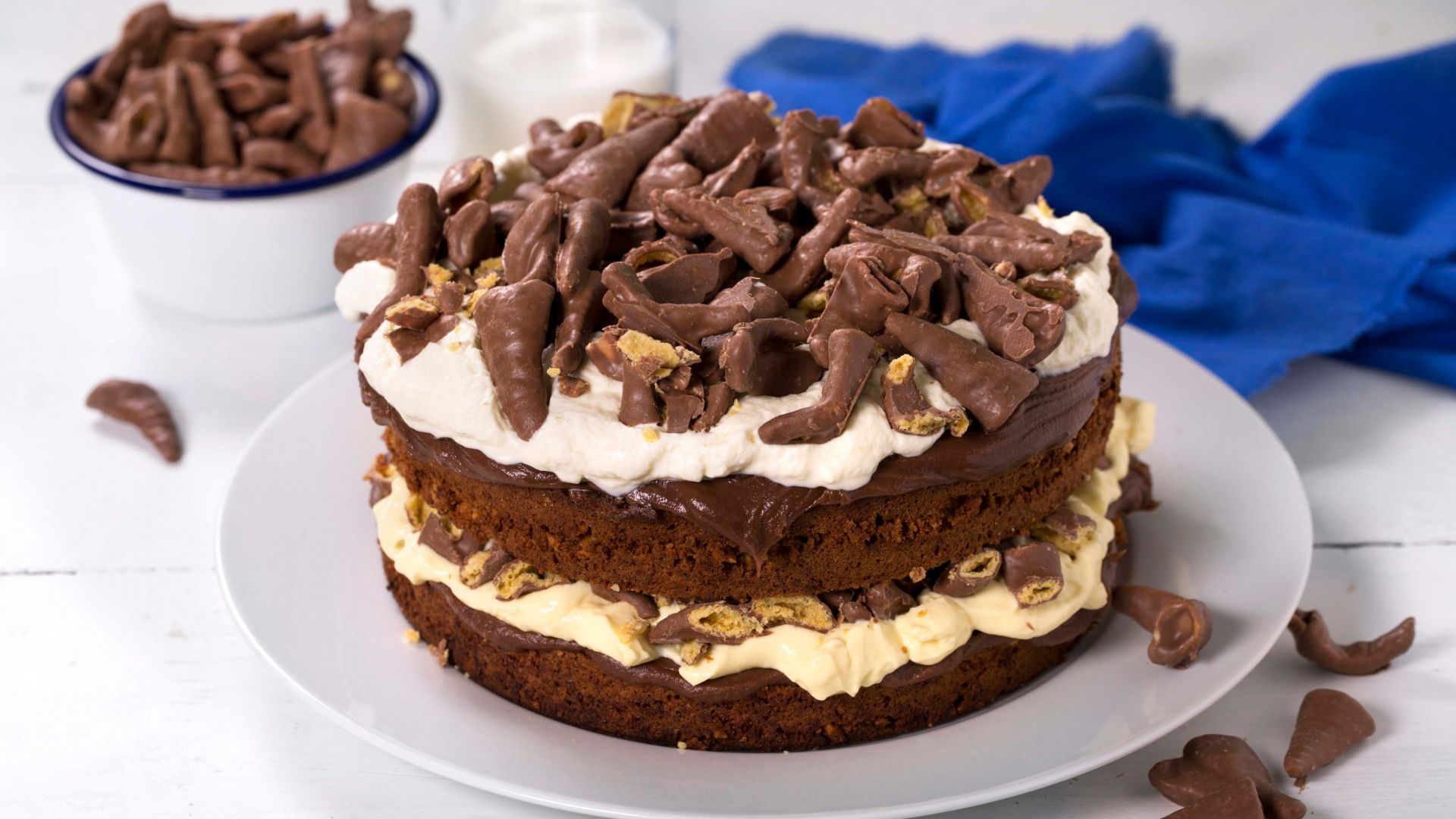 Kake Comp Smash®-kake - Oppskrift fra TINE Kjøkken