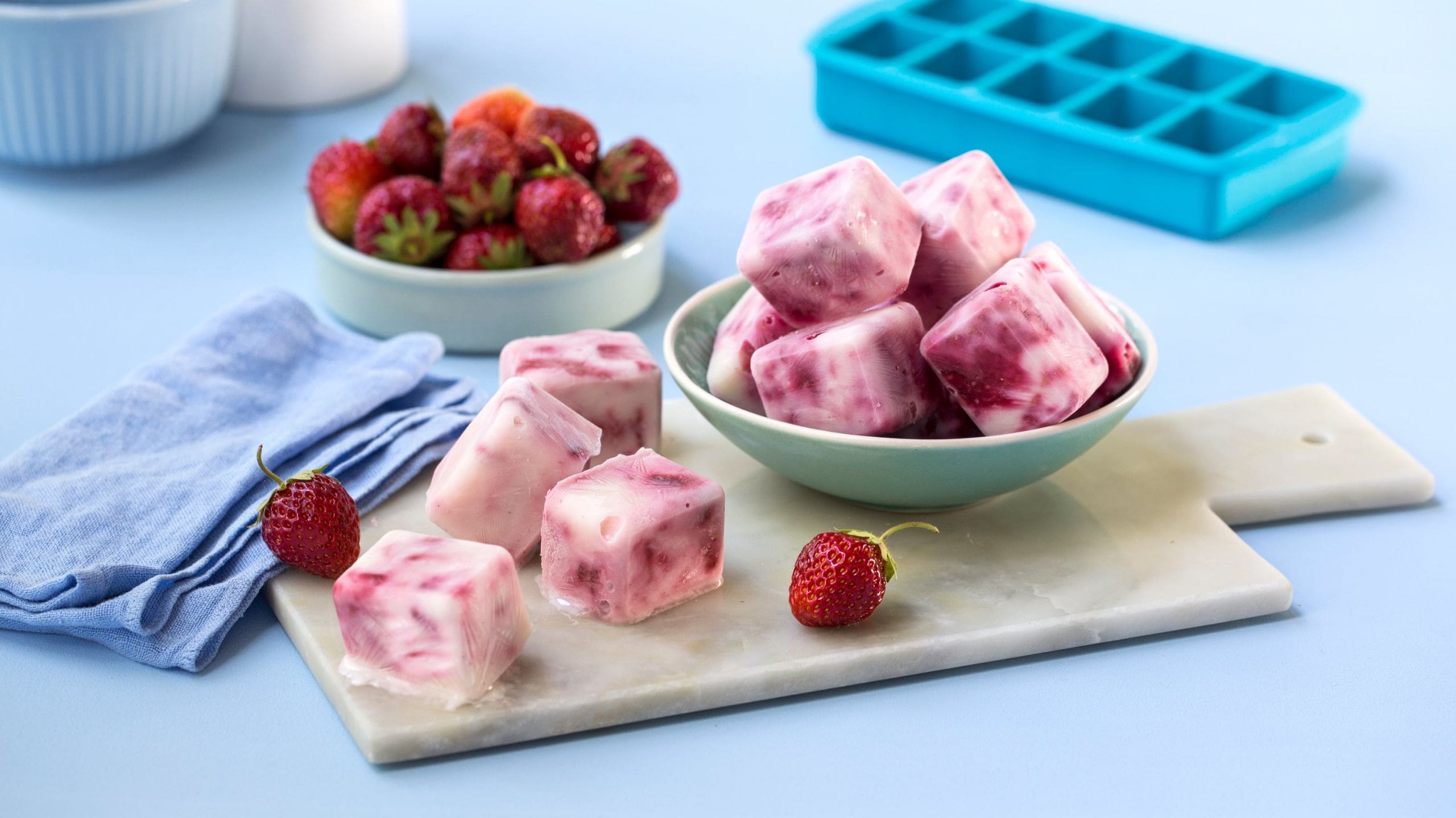 FroYobites (frozen Yoghurtbites) Oppskrift fra TINE Kjøkken
