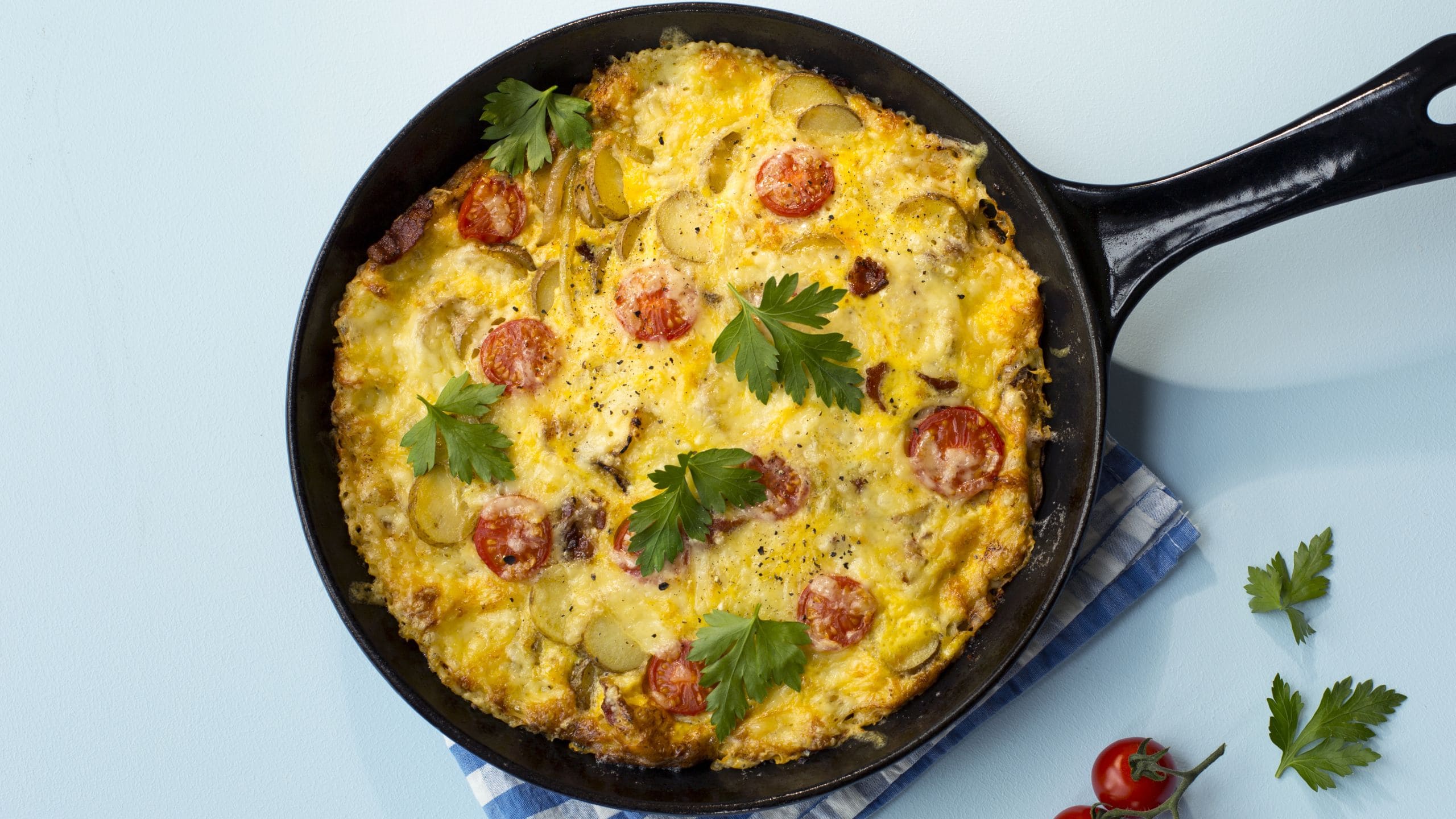 Frittata – Italiensk Omelett - Oppskrift fra TINE Kjøkken