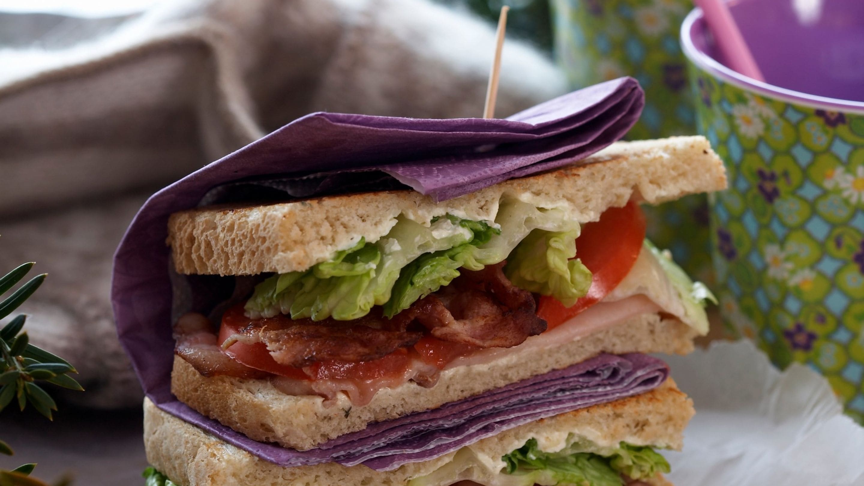 Baconsandwich BLT